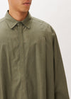 Chemise ample à plis
