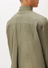 Chemise ample à plis