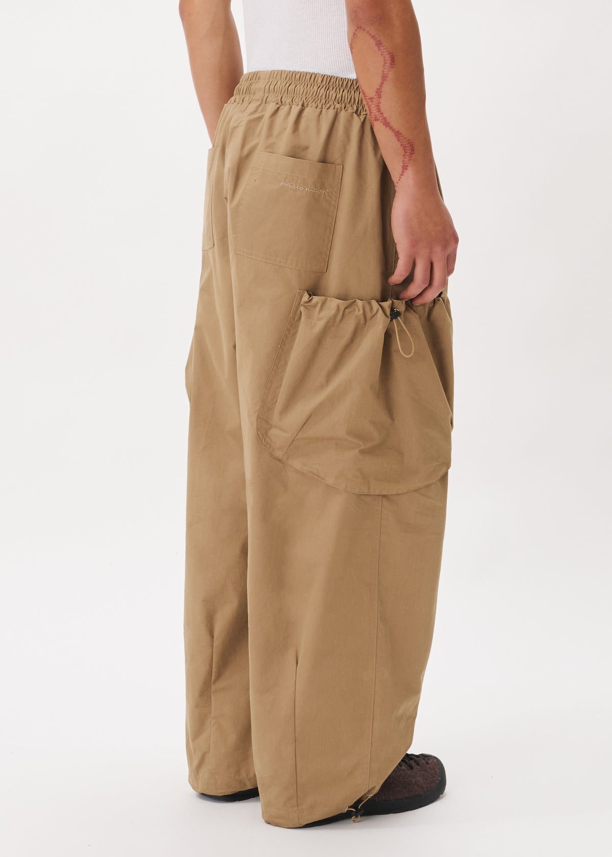 Pantalon cargo à pinces