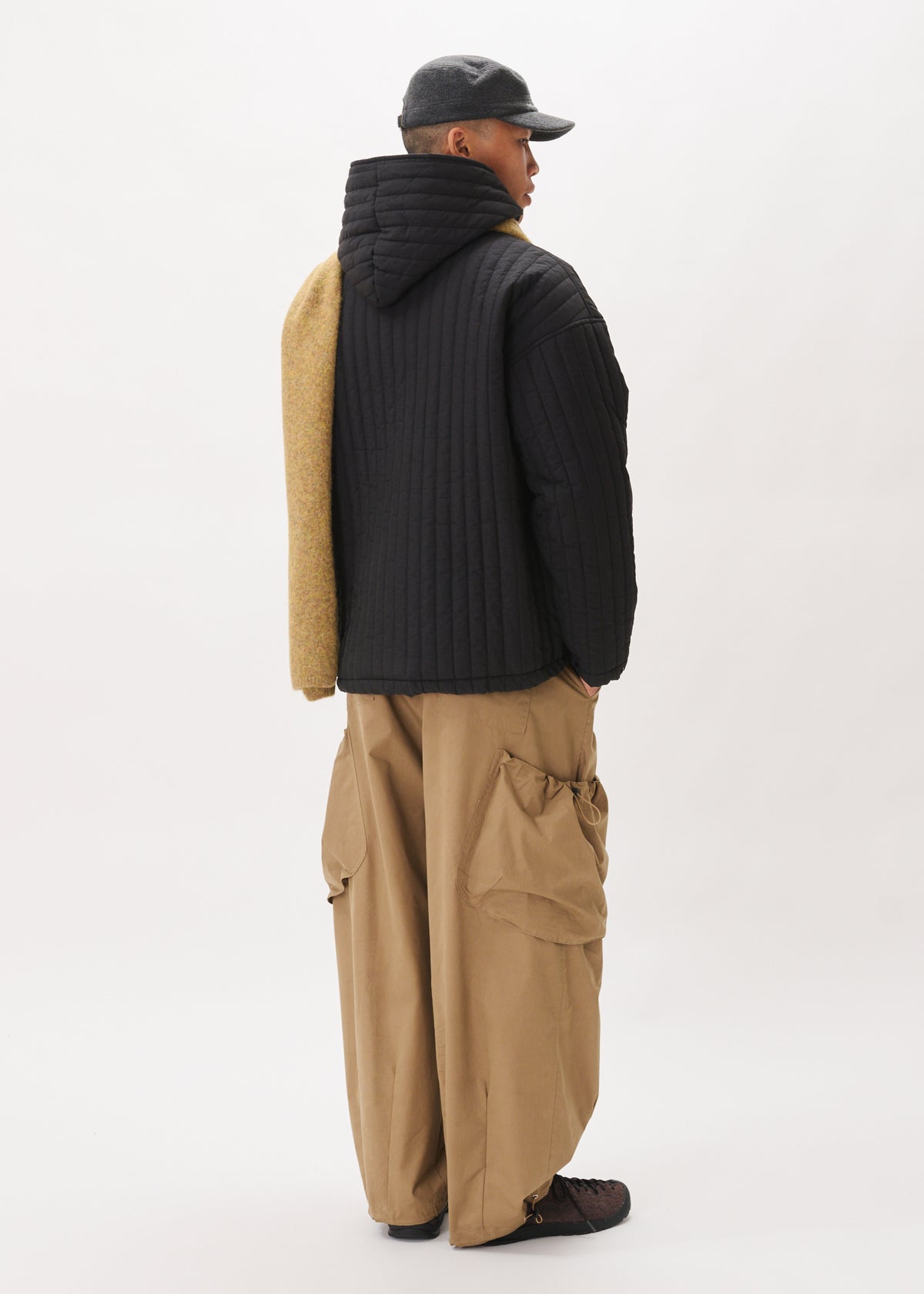 Pantalon cargo à pinces