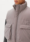 Checkered Down Puffer Vest