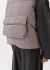 Checkered Down Puffer Vest