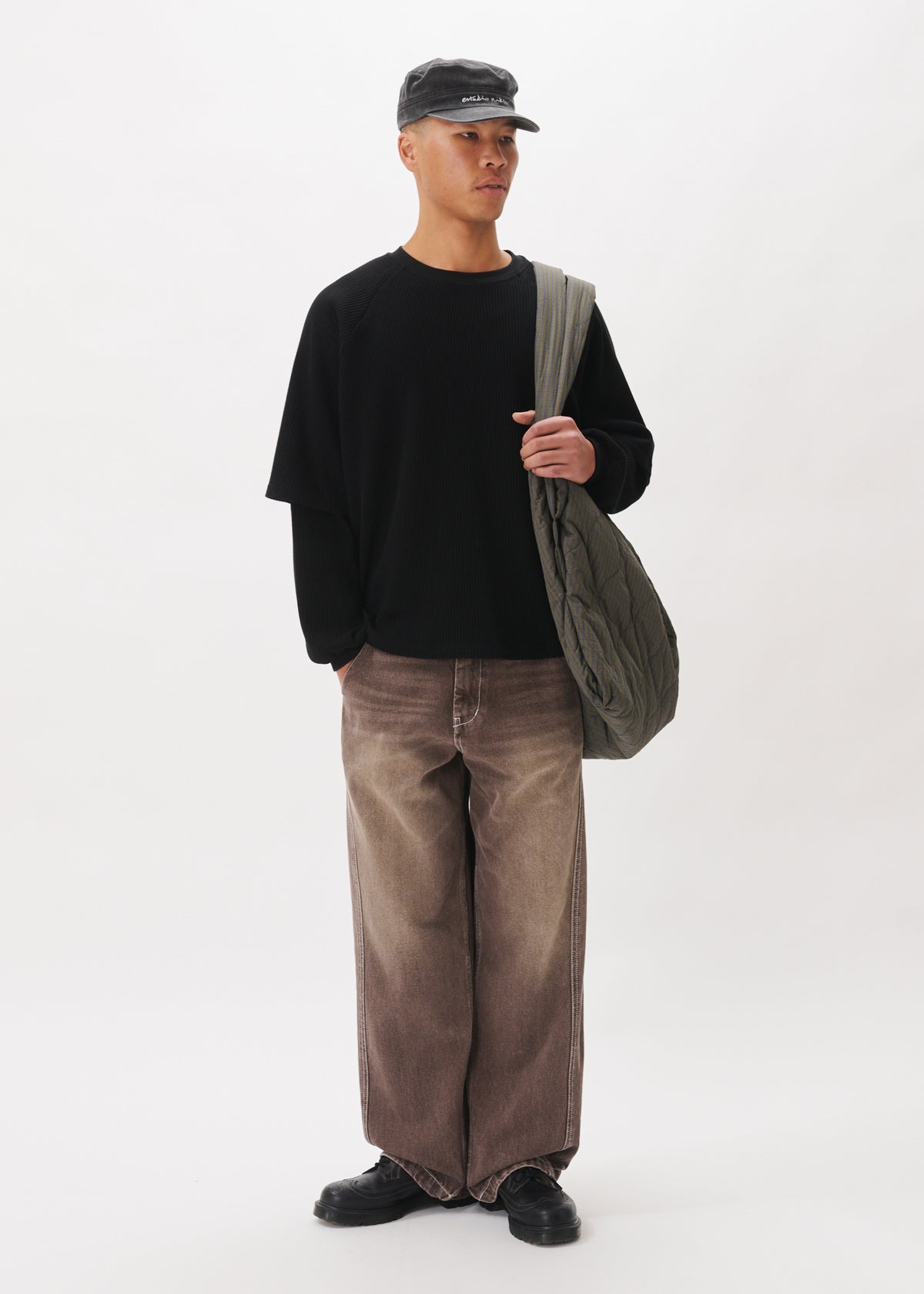 Layered Waffle Tee