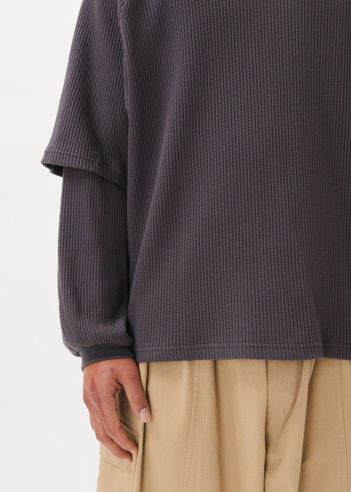 Layered Waffle Tee
