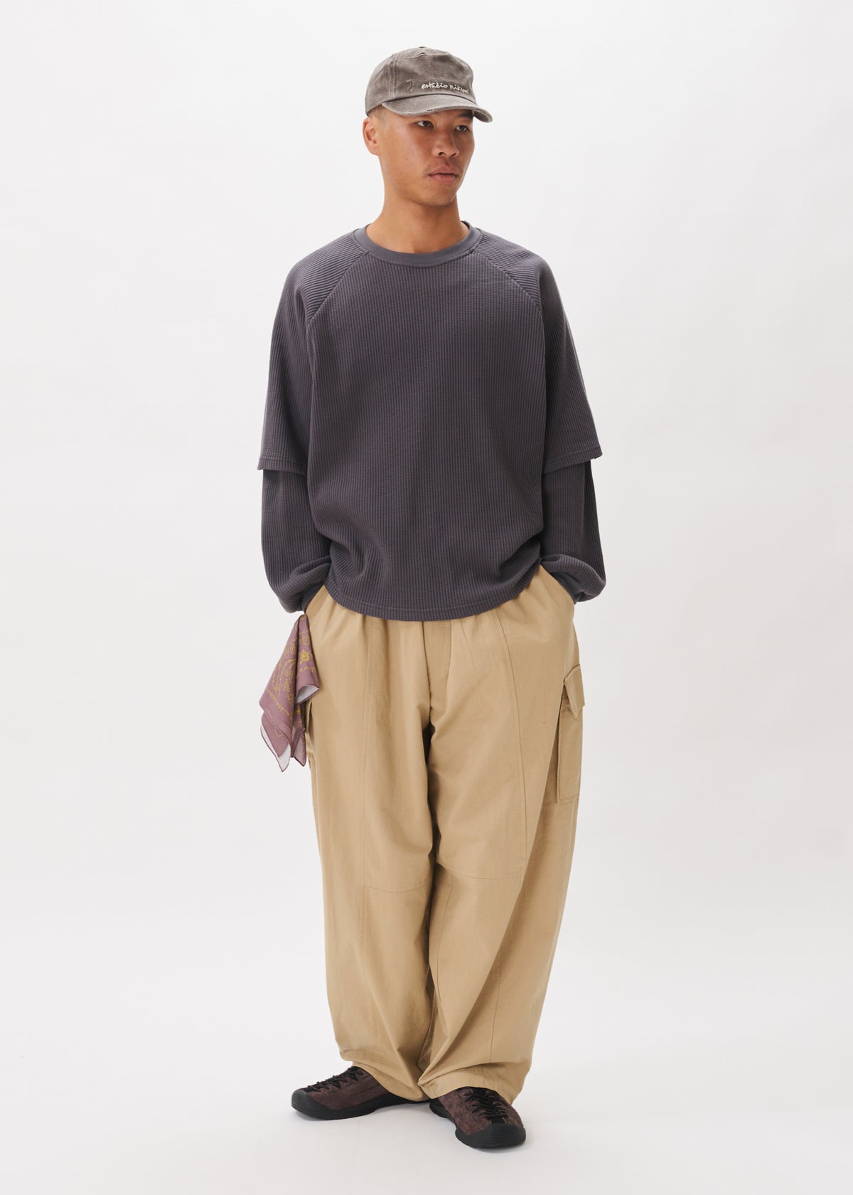 Layered Waffle Tee