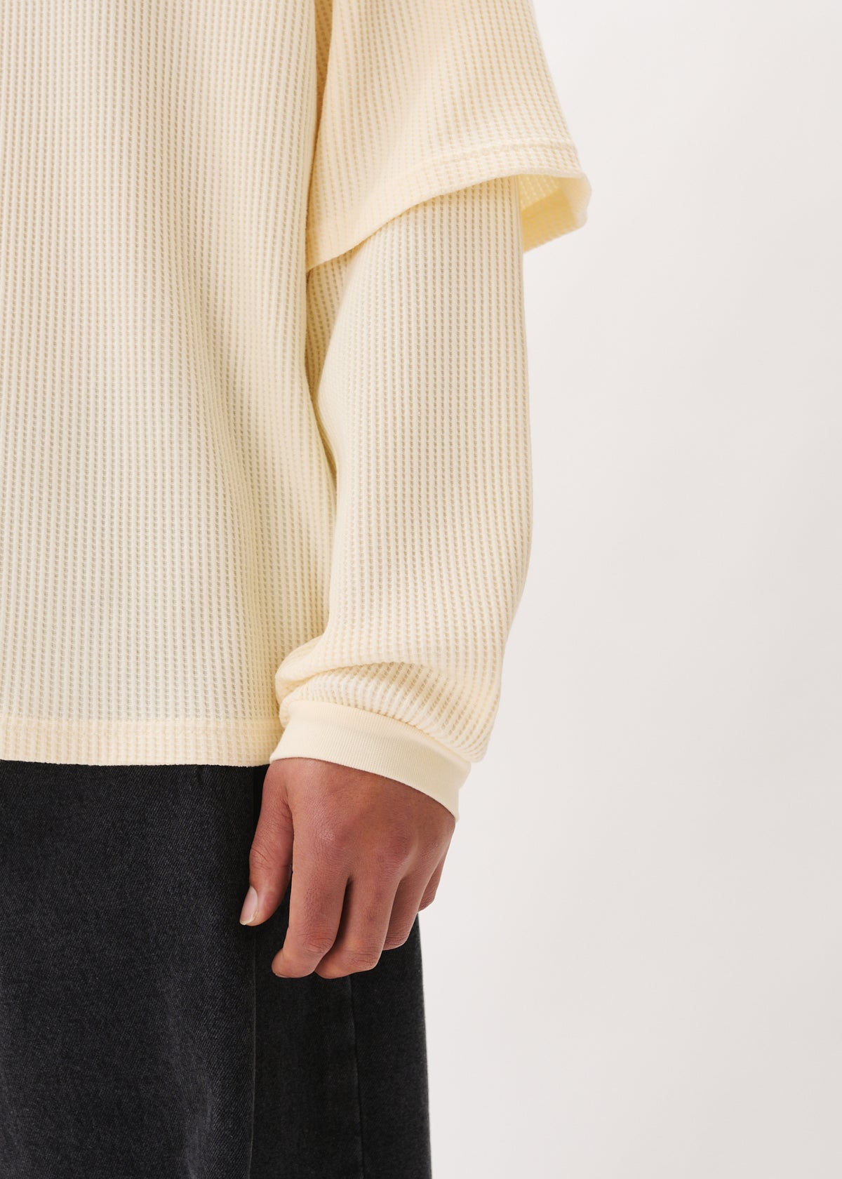Layered Waffle Tee
