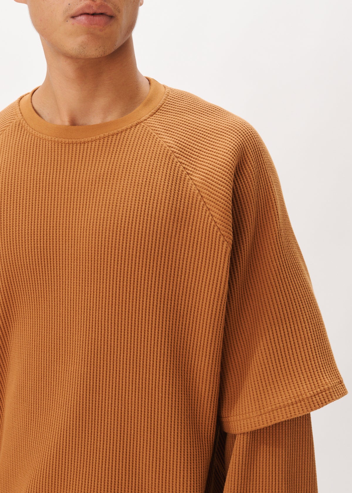Layered Waffle Tee