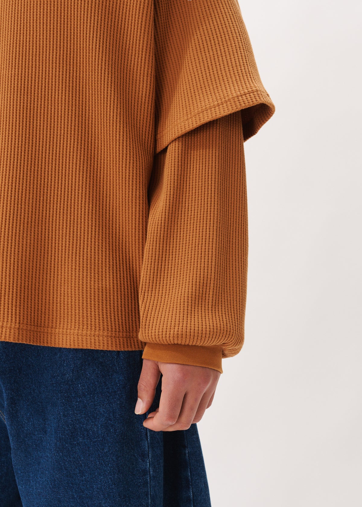Layered Waffle Tee
