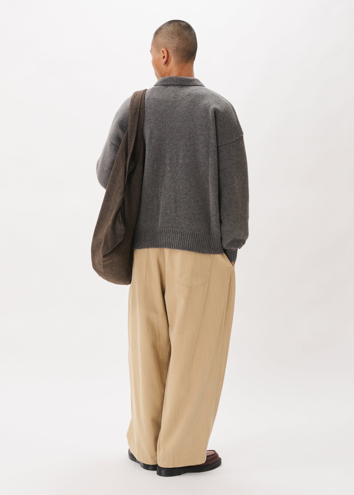 Mismatch Button Cardigan