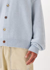 Cardigan à boutons dépareillés
