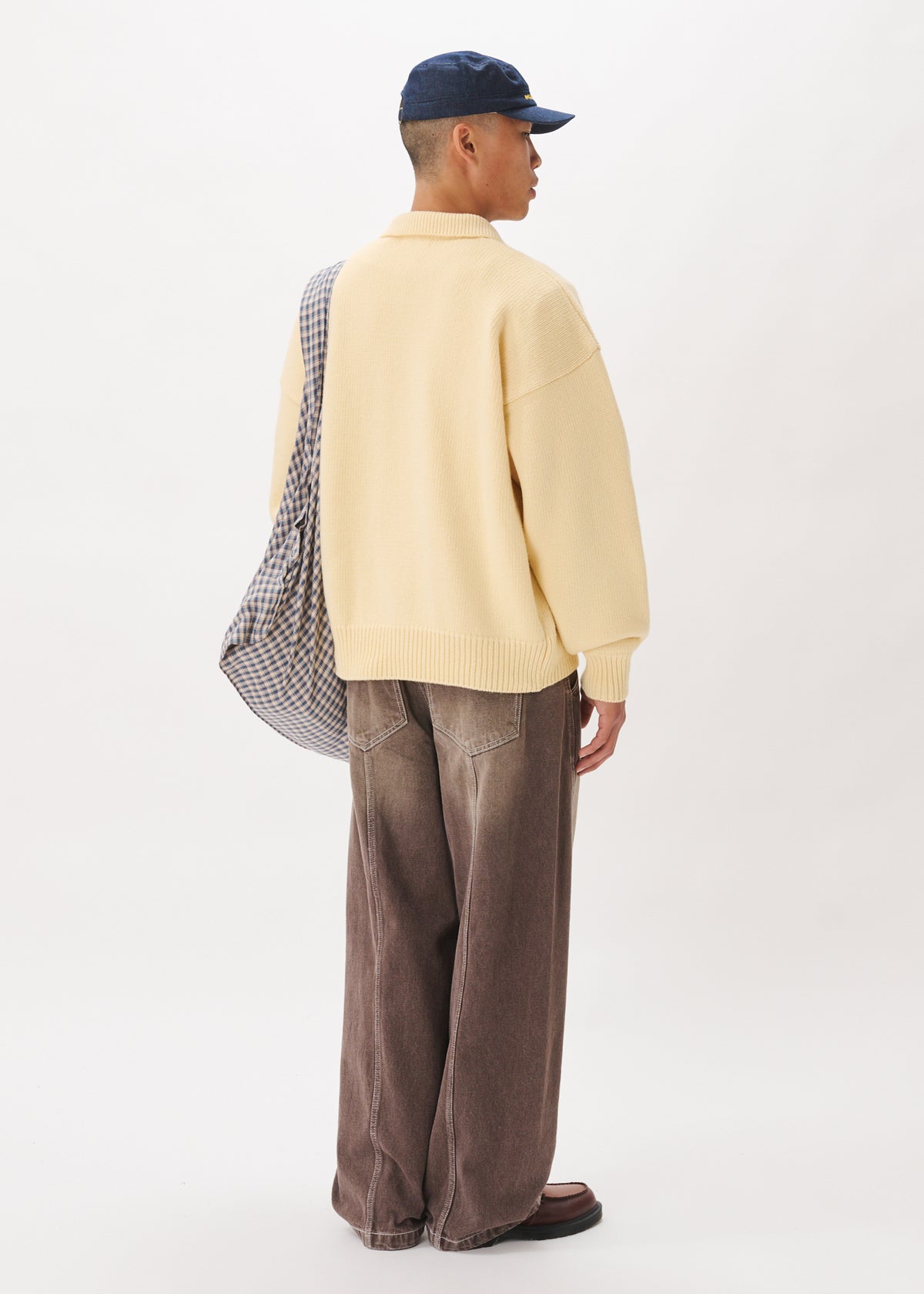 Mismatch Button Cardigan