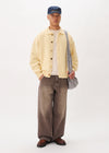 Mismatch Button Cardigan