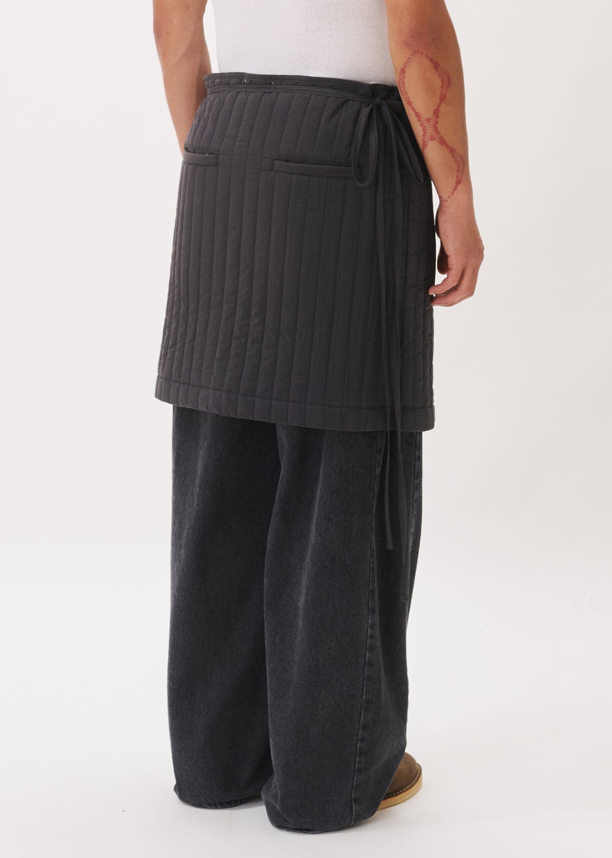 Padded Wrap Skirt