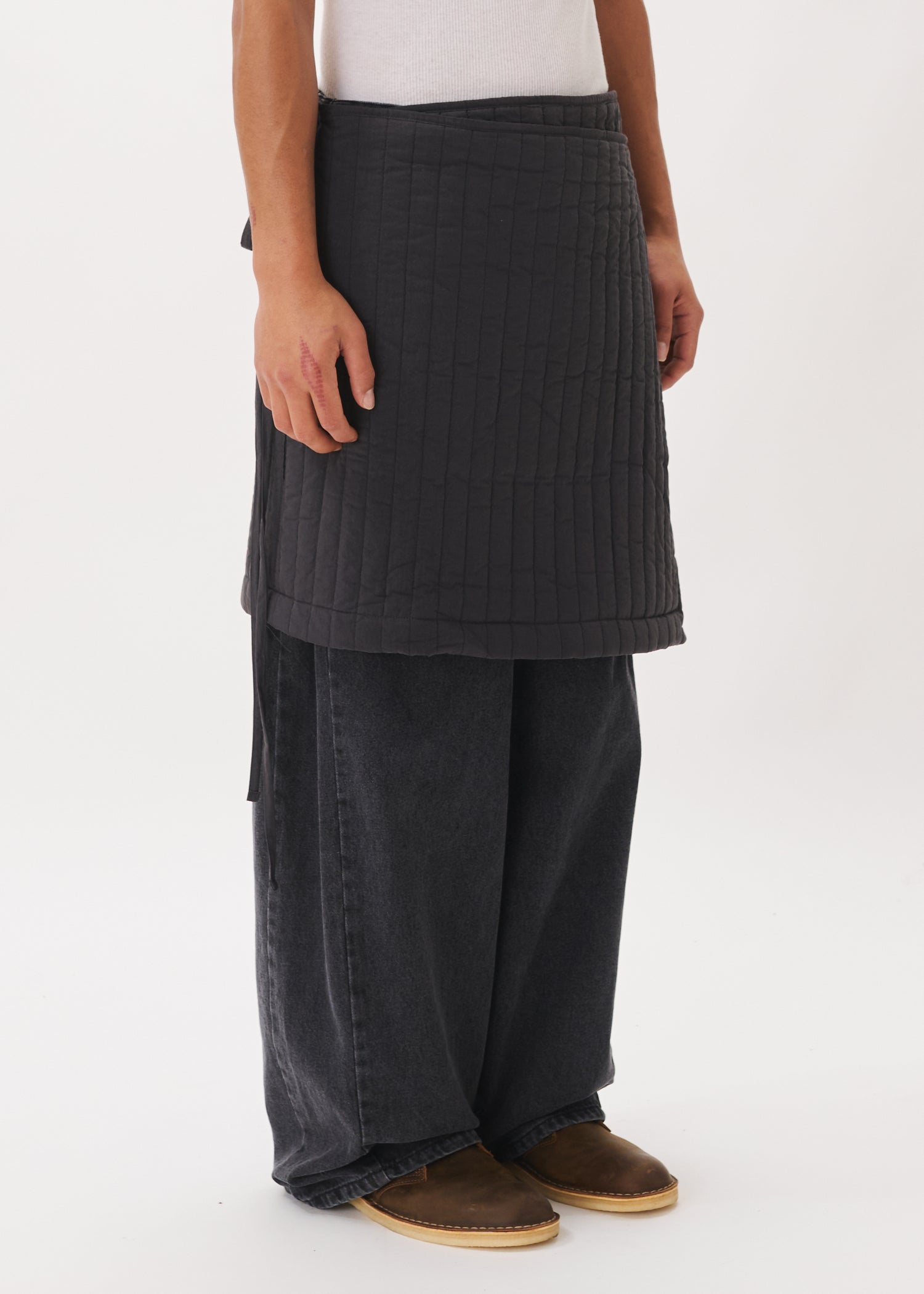 Padded Wrap Skirt