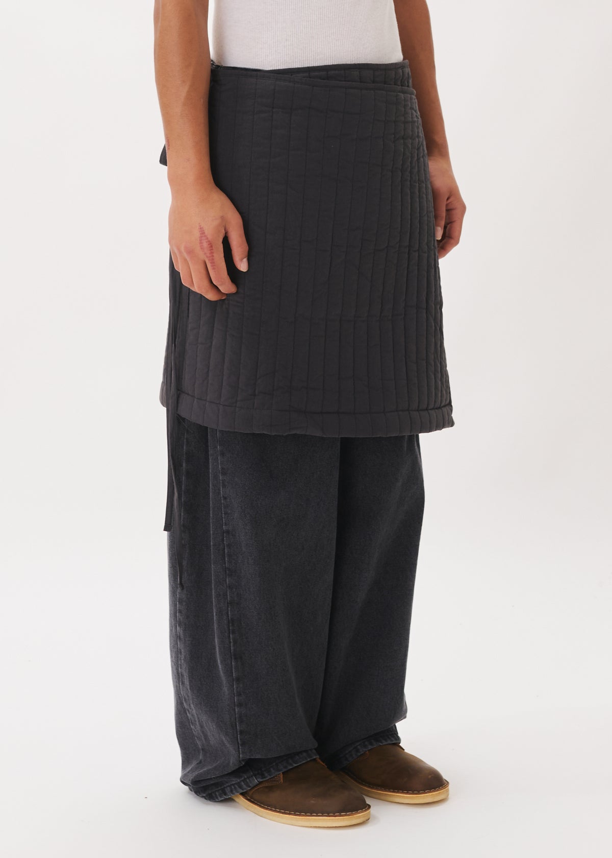 Padded Wrap Skirt
