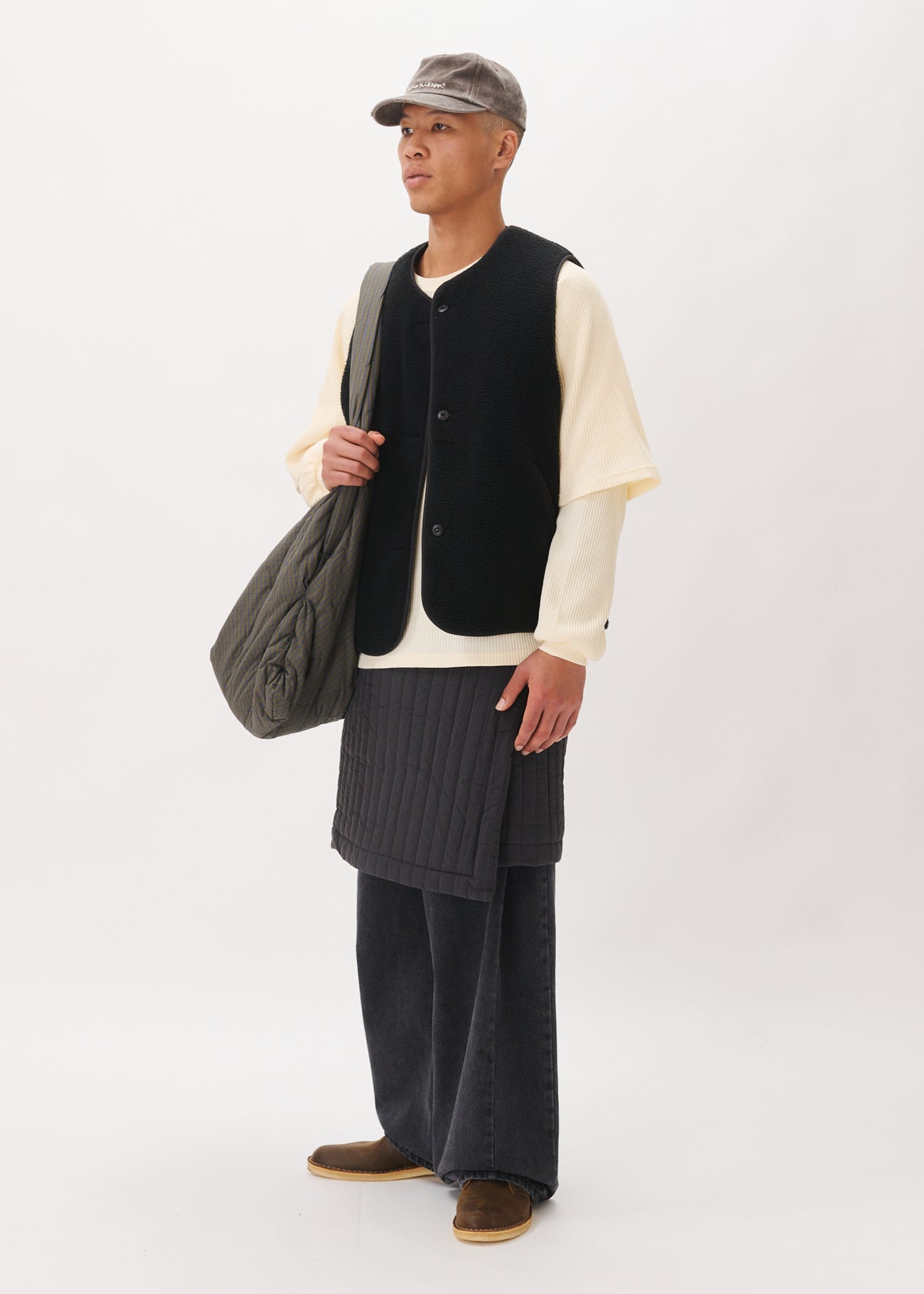 Padded Wrap Skirt