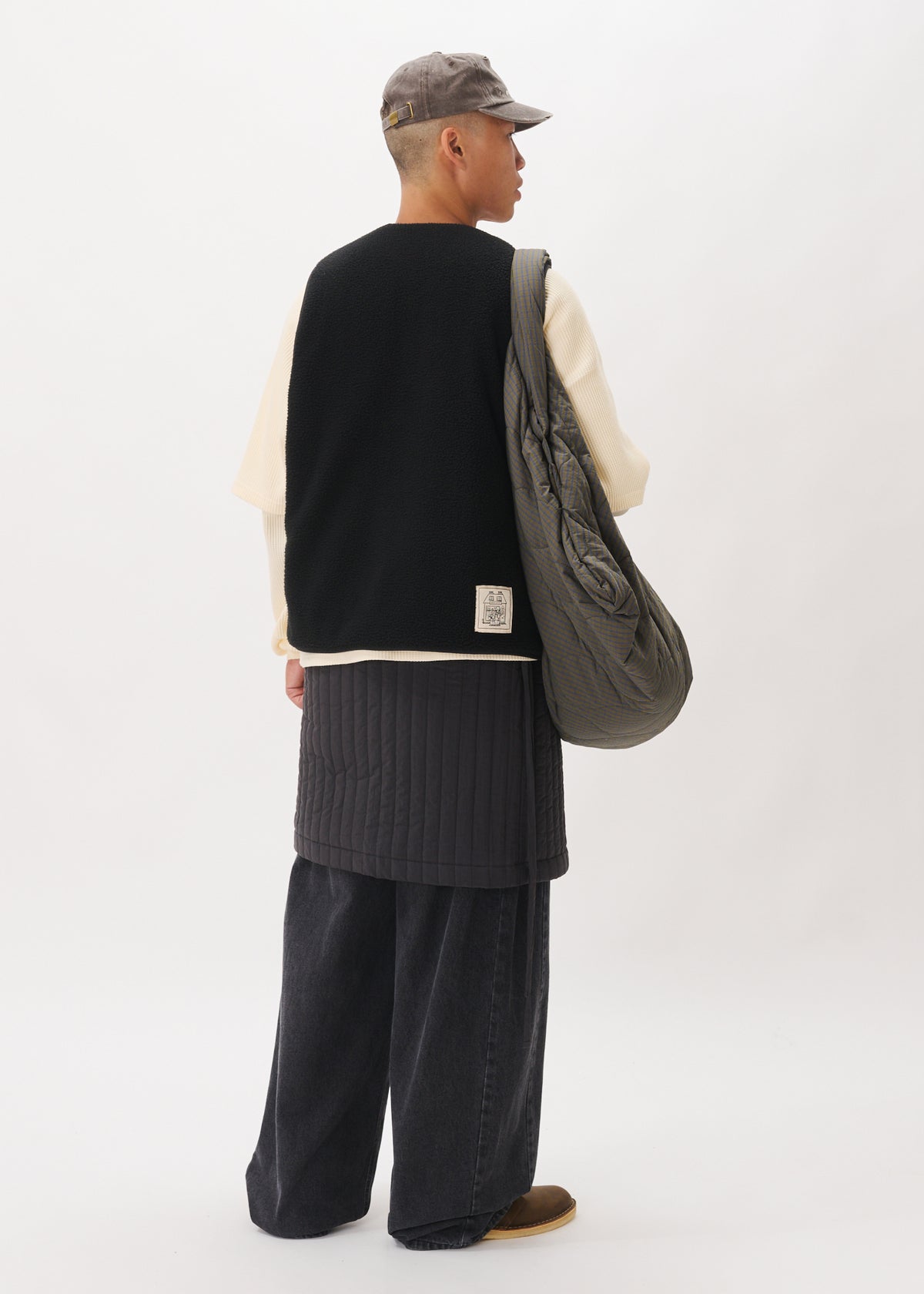 Padded Wrap Skirt