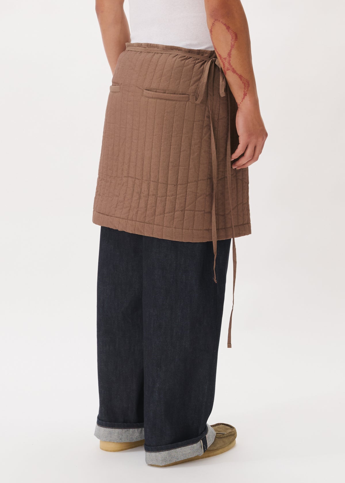Padded Wrap Skirt