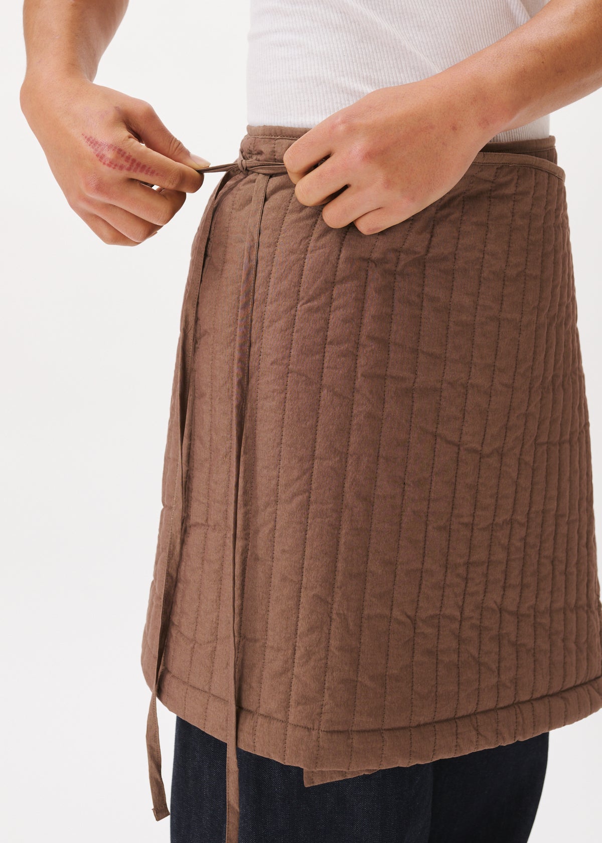 Padded Wrap Skirt