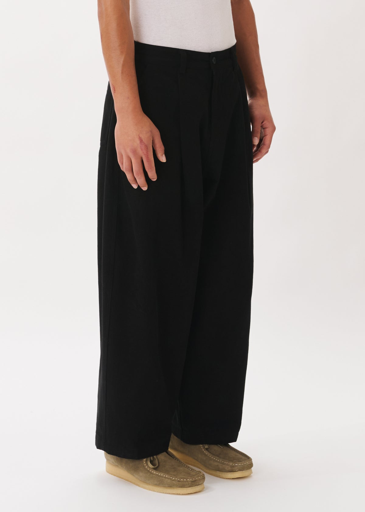 Pleated Balloon Trousers