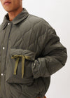 Veste matelassée à poches