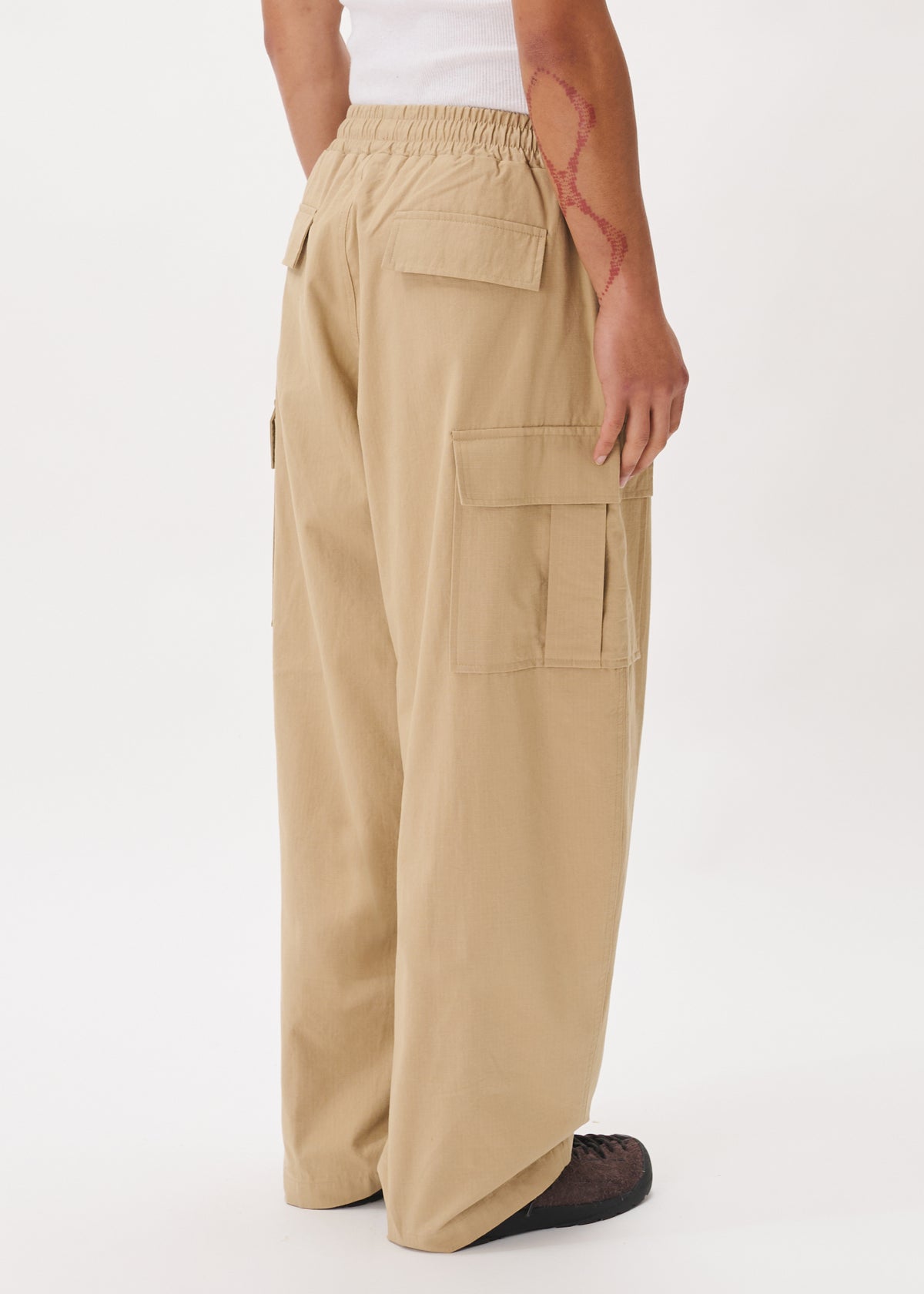 Ripstop Cargo Wide Pants