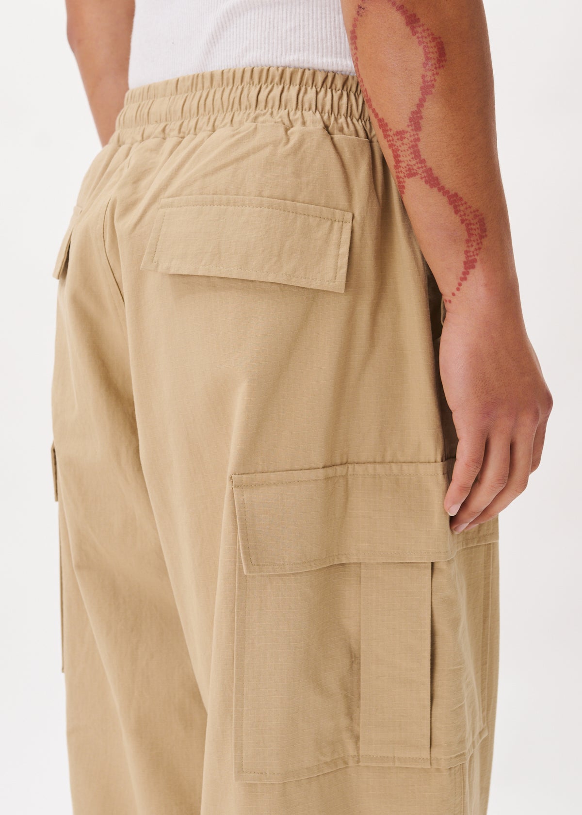 Ripstop Cargo Wide Pants