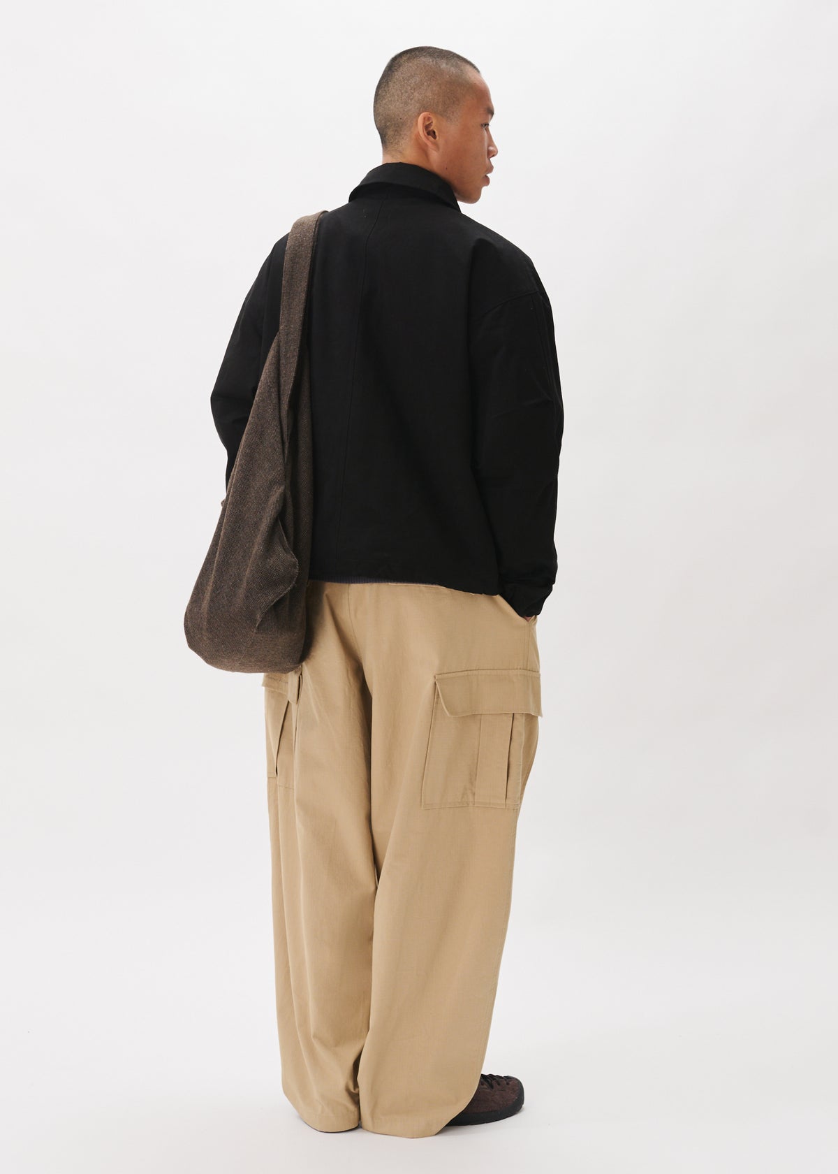Ripstop Cargo Wide Pants