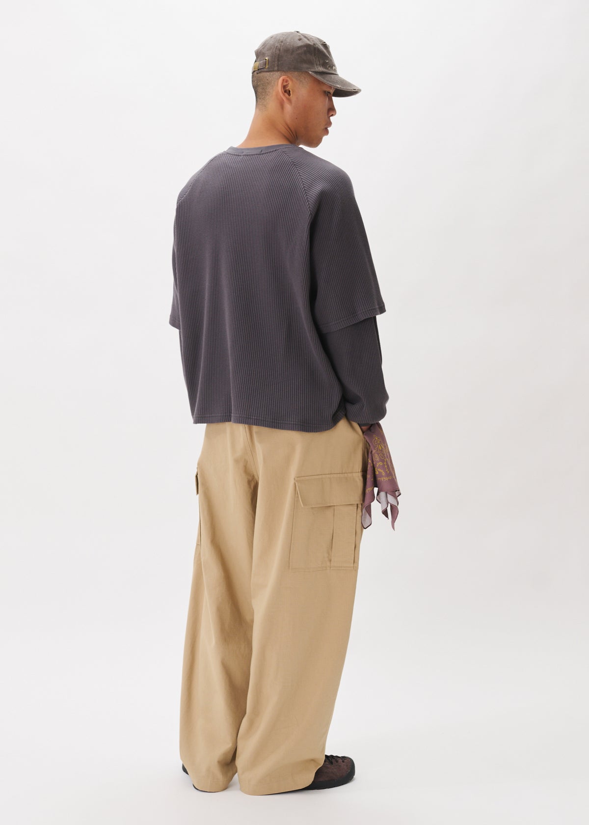 Ripstop Cargo Wide Pants