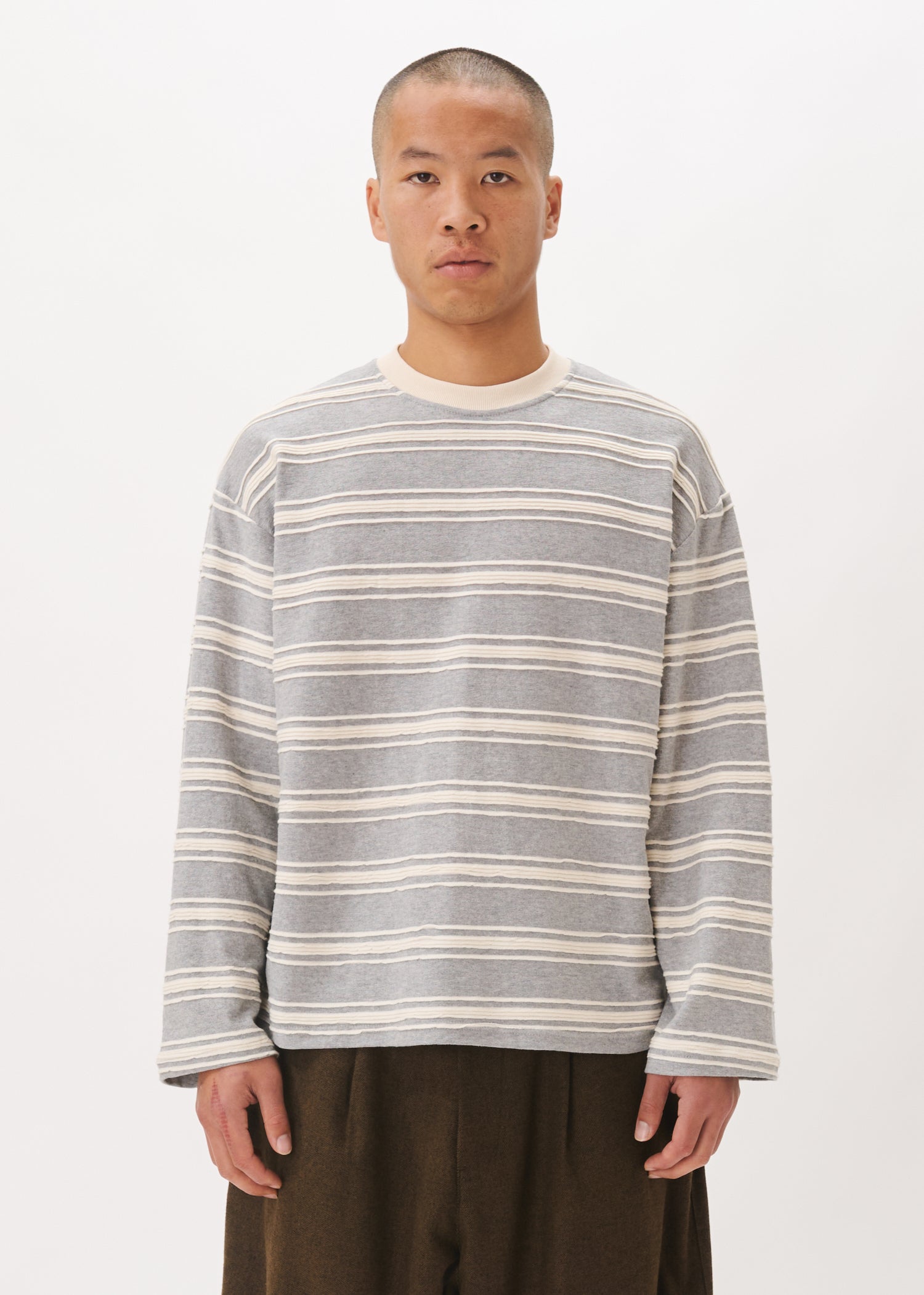 Textured Stripe Tee