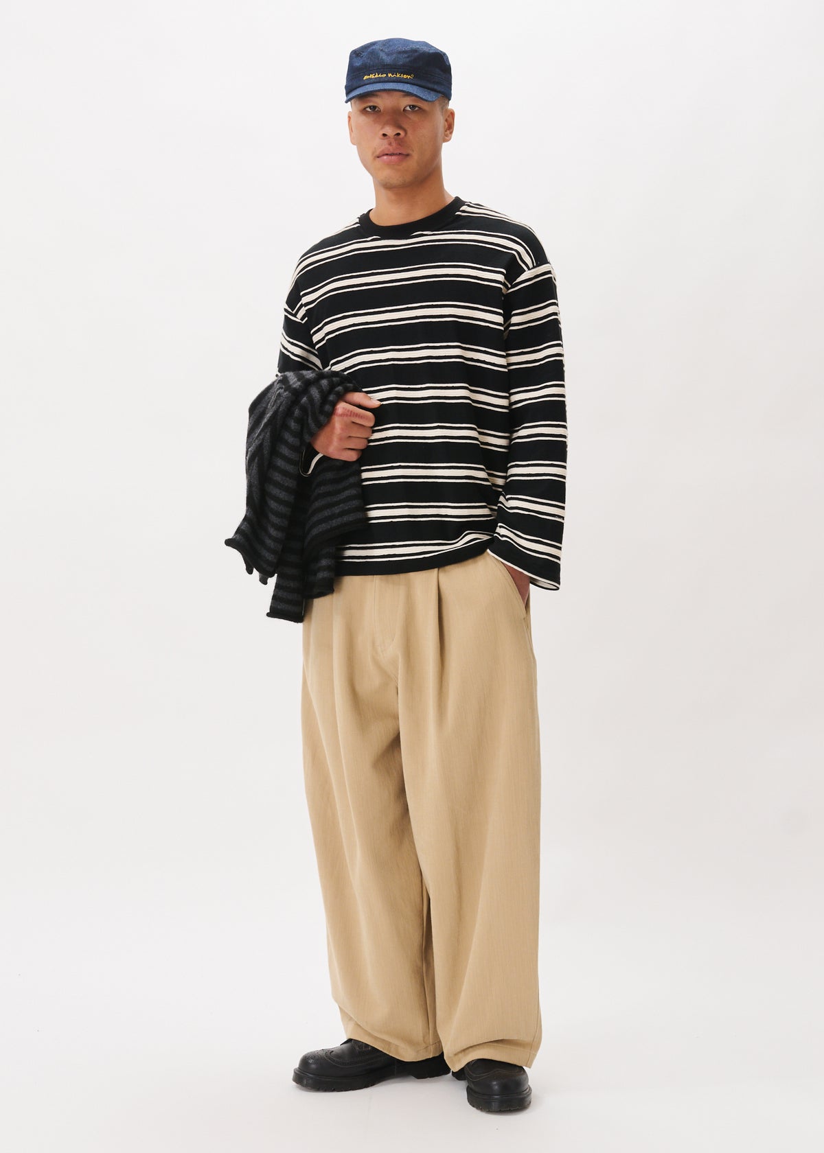 Textured Stripe Tee
