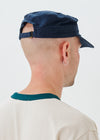 Casquette militaire en denim brut