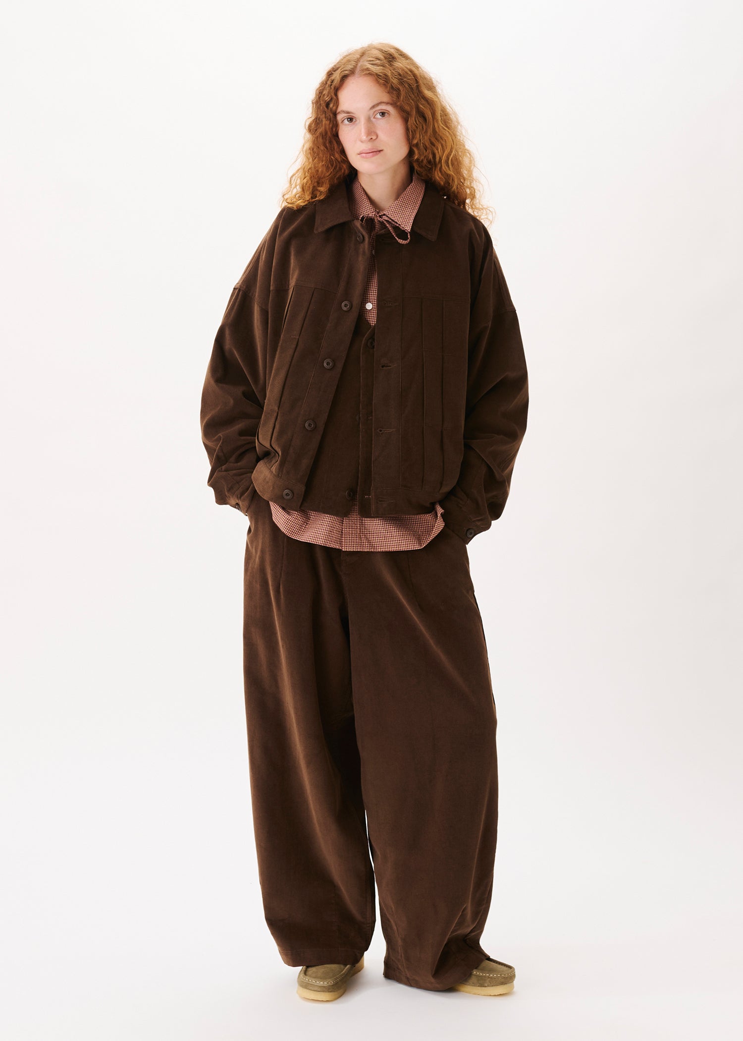 Back Pleat Corduroy Pants – Estudio Niksen