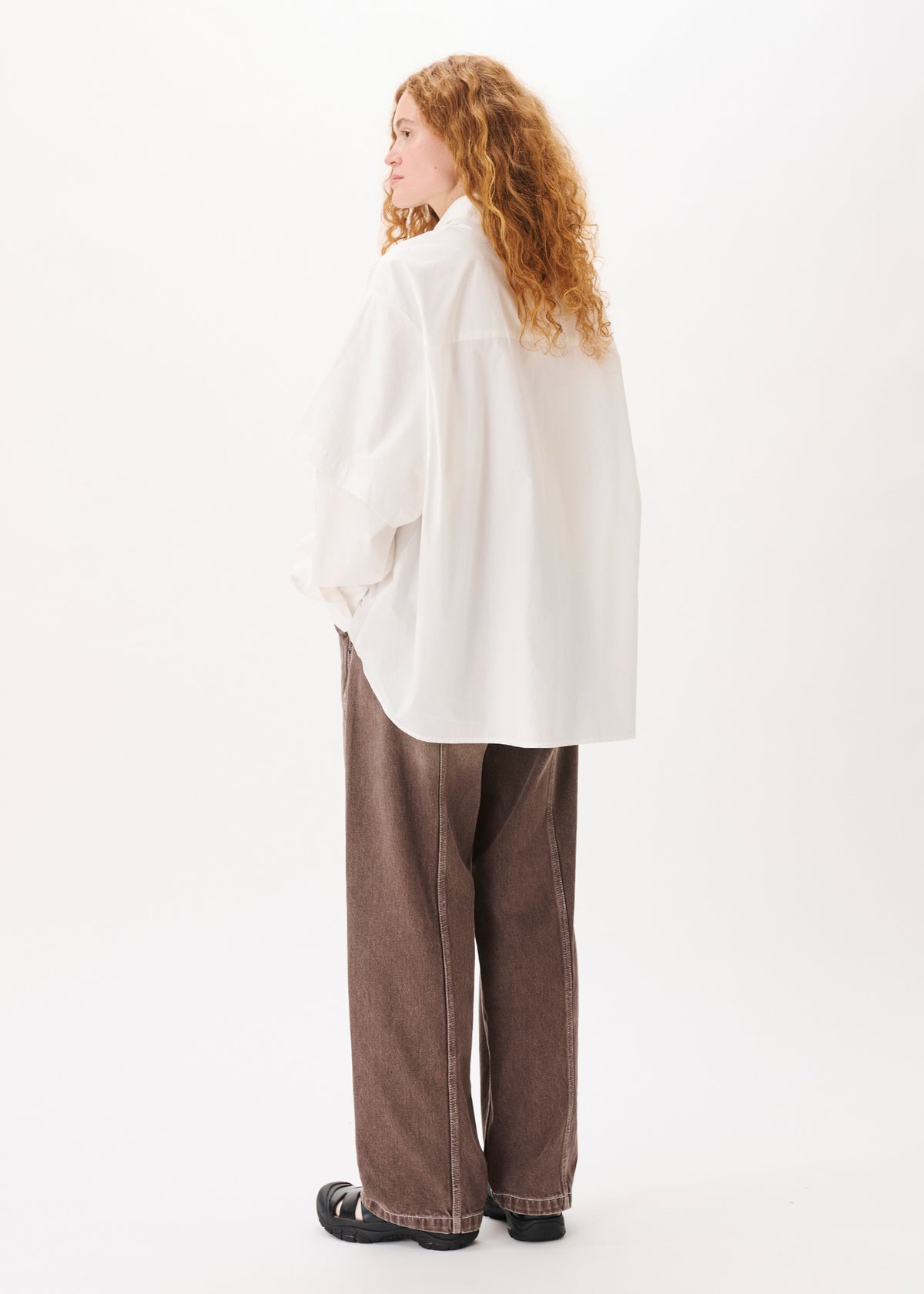 Button Up Layered Shirt