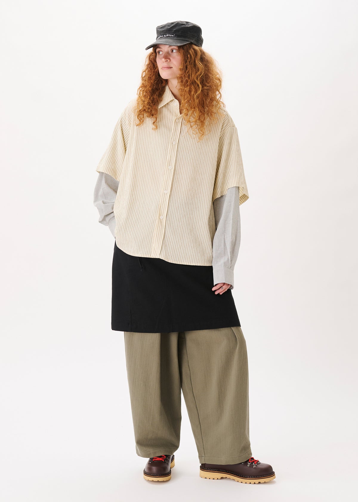 Button Up Layered Shirt