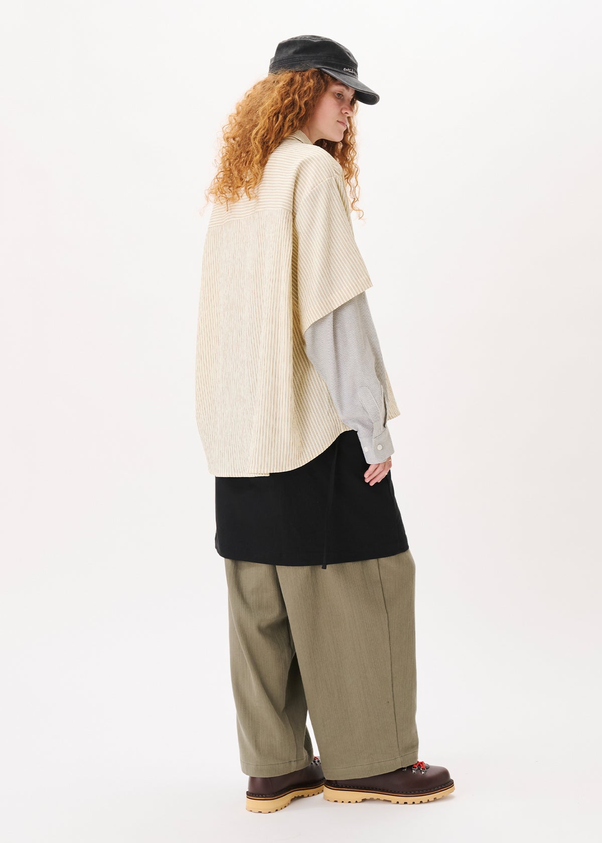 Button Up Layered Shirt