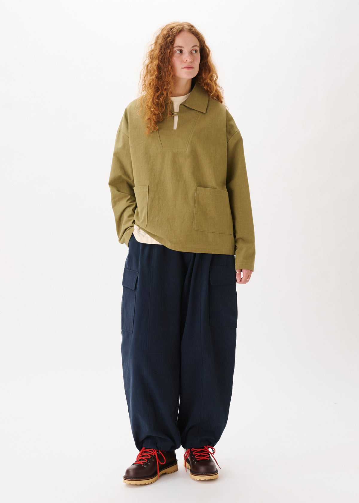 Fisherman Button Overshirt