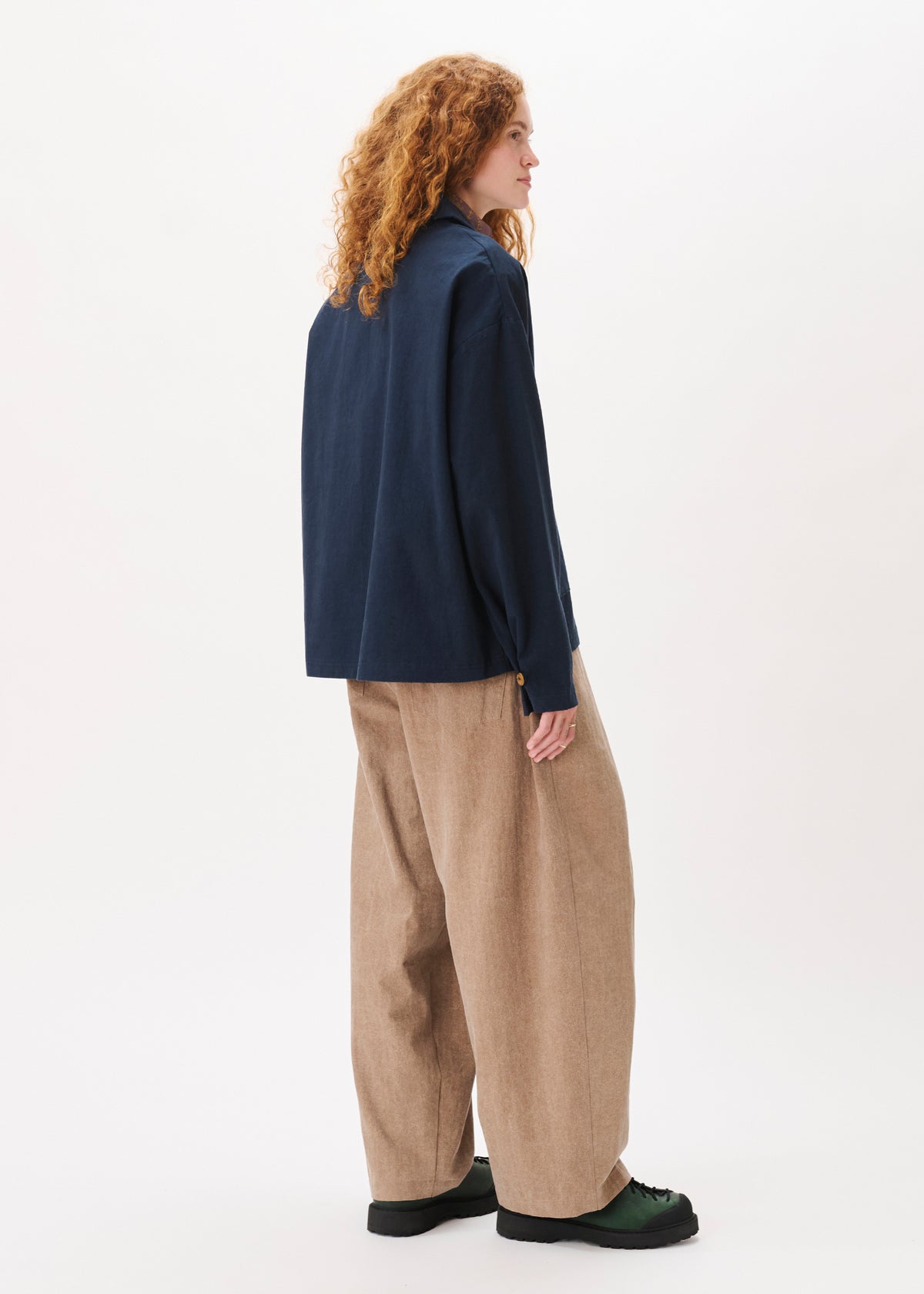 Herringbone Balloon Trousers