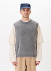 Gilet en tricot d'alpaga
