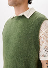 Gilet en tricot d'alpaga