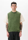 Gilet en tricot d'alpaga