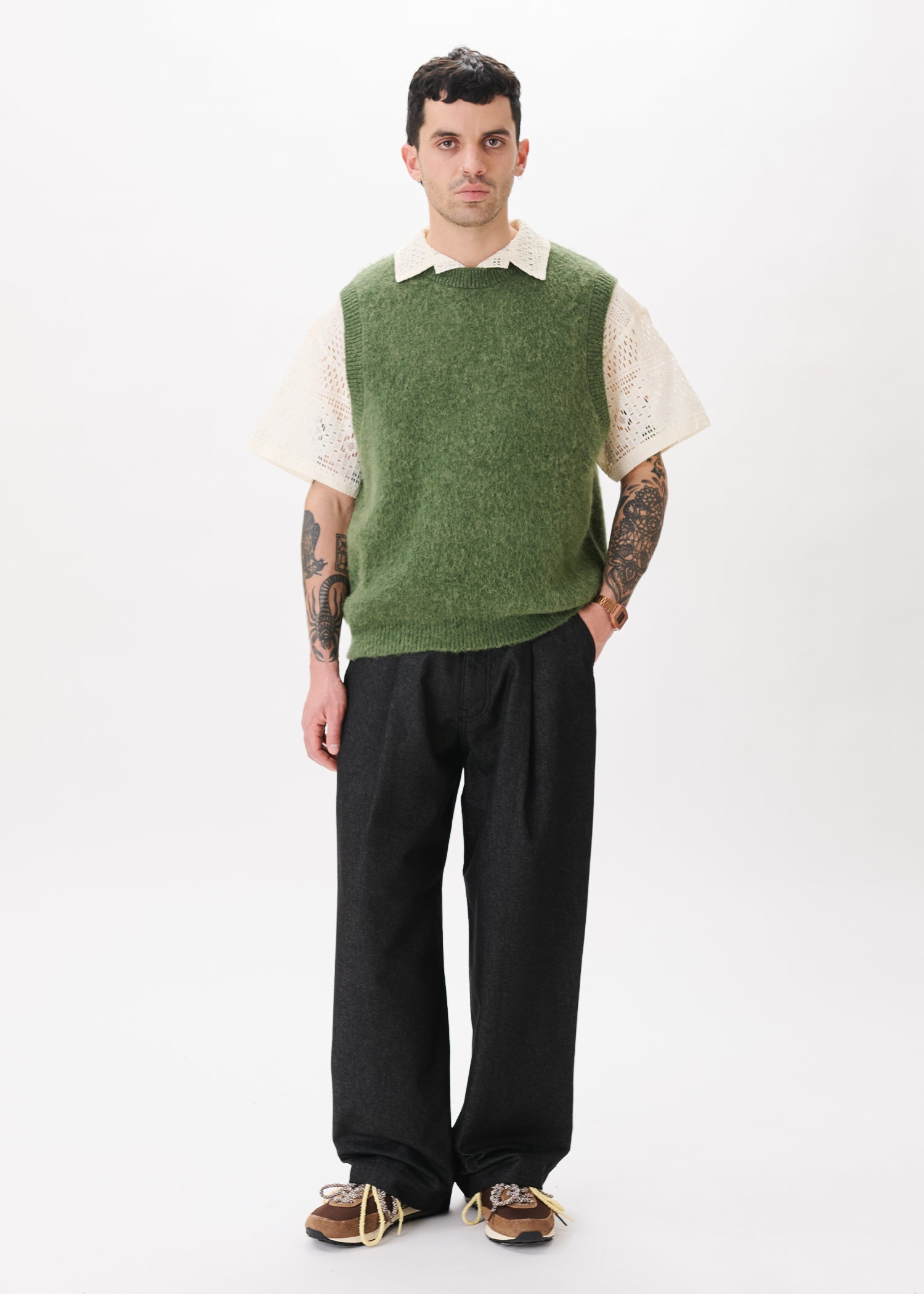 Alpaca Knit Vest – Estudio Niksen