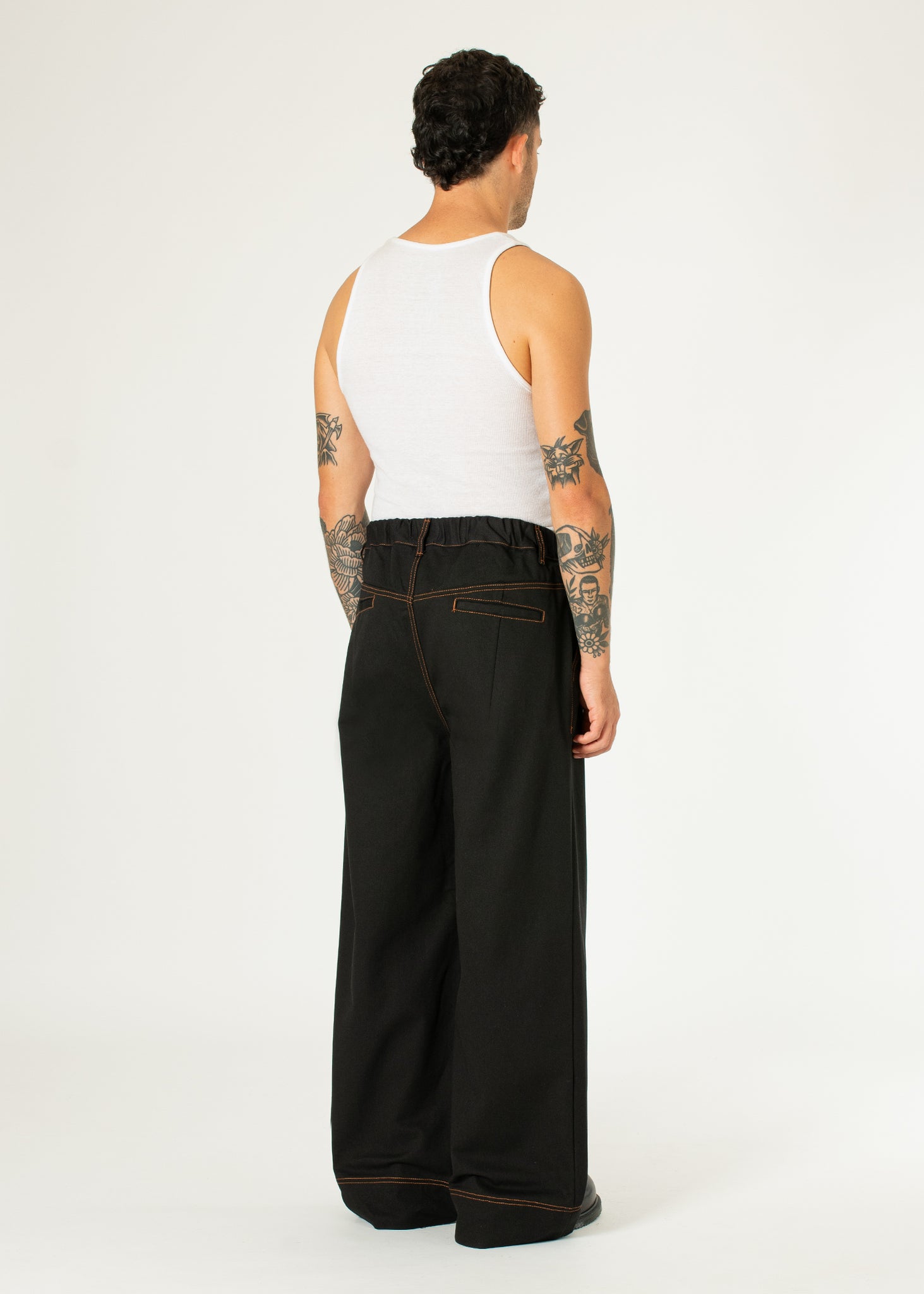 Big Hem Denim Jeans