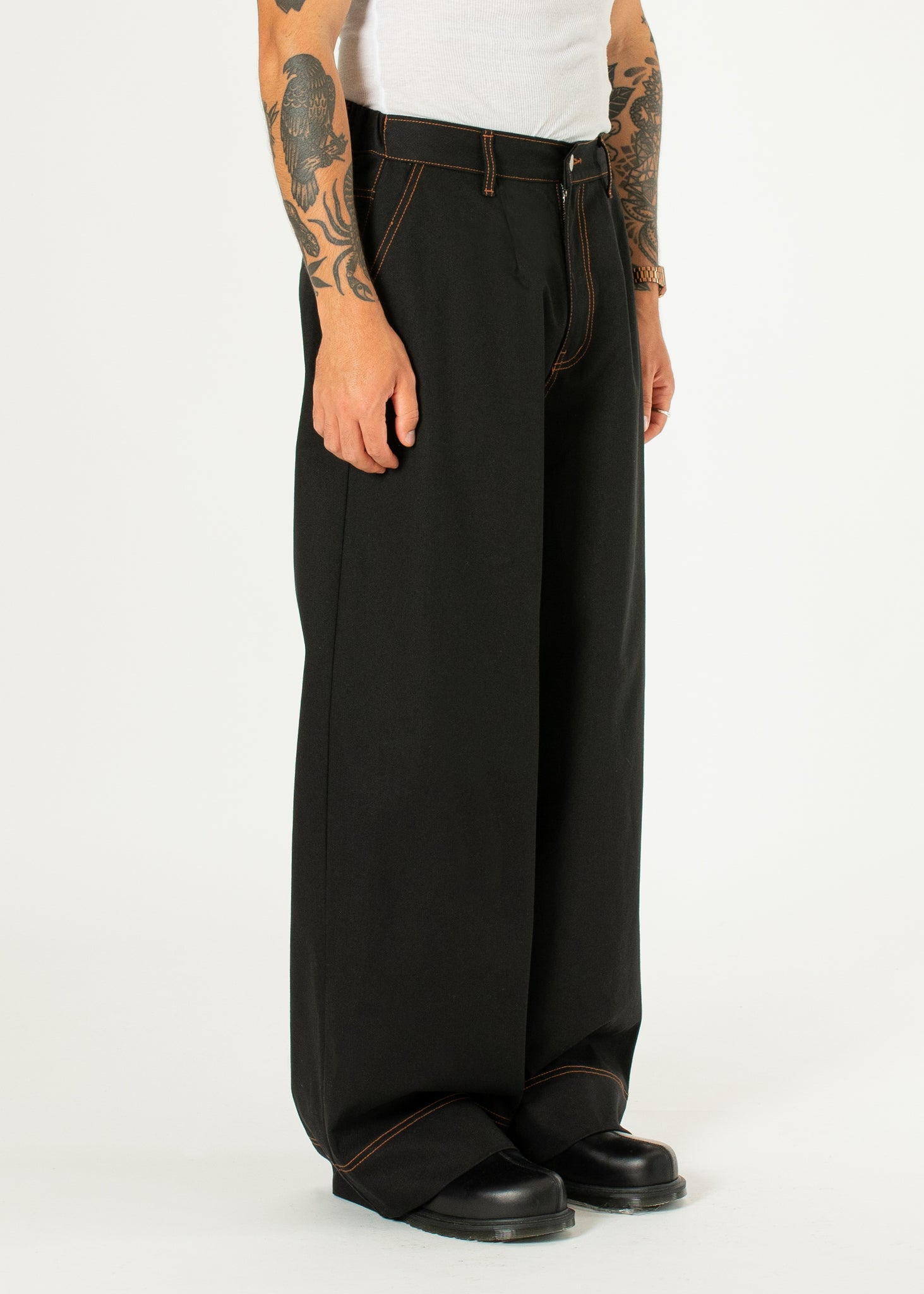 Big Hem Denim Jeans