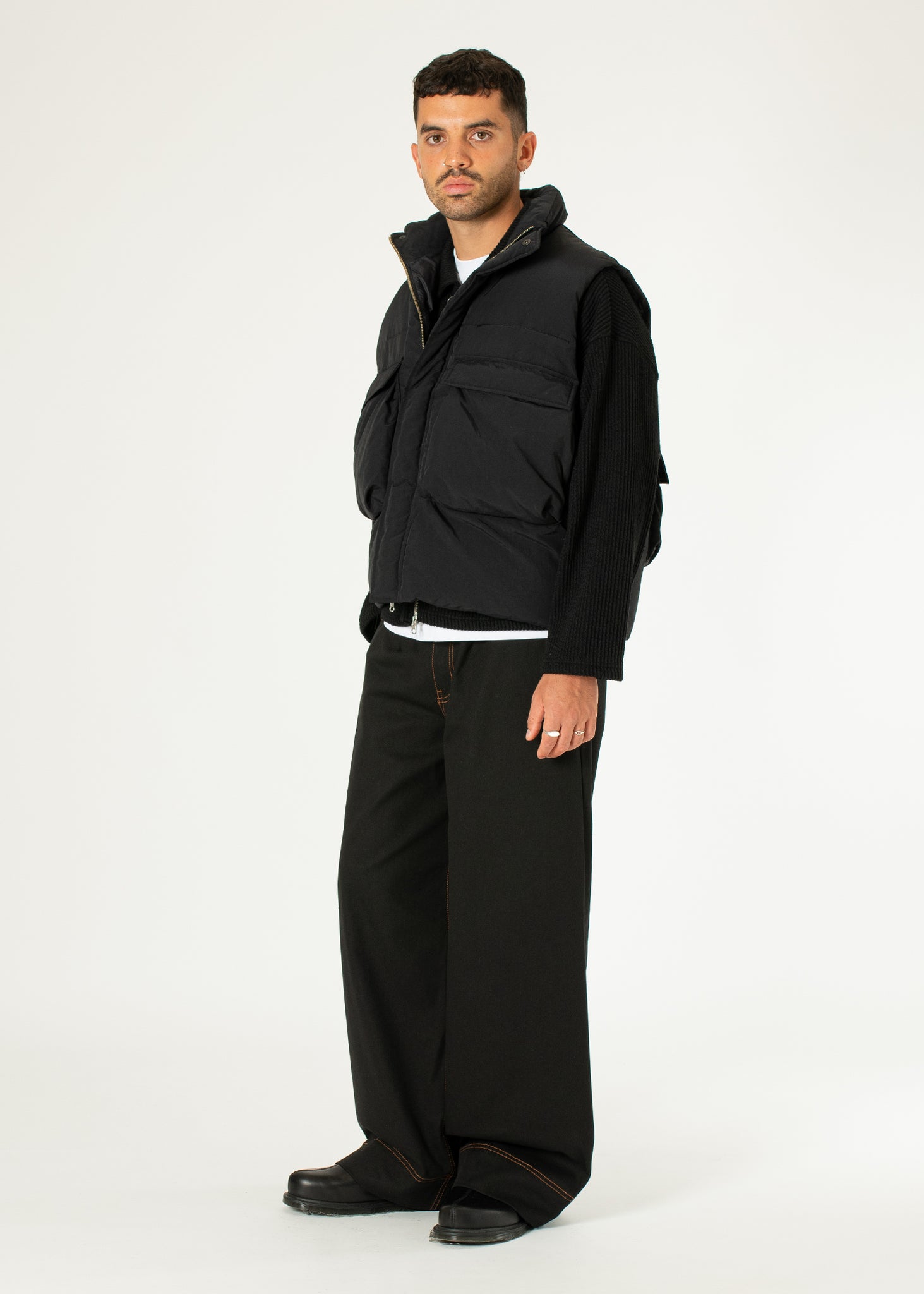 Big Hem Denim Jeans