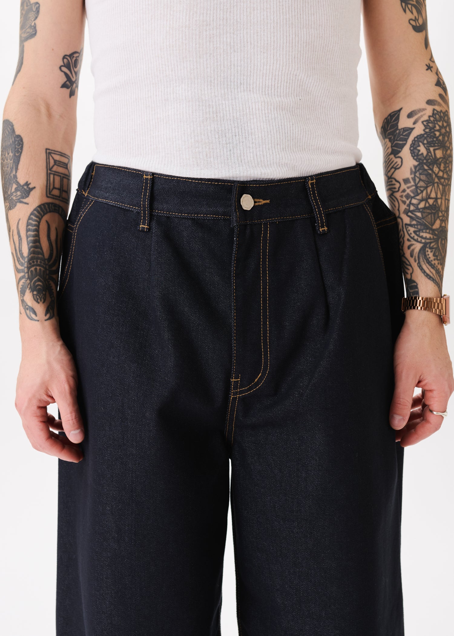 Big Hem Denim Jeans – Estudio Niksen