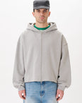Sweat carré zippé
