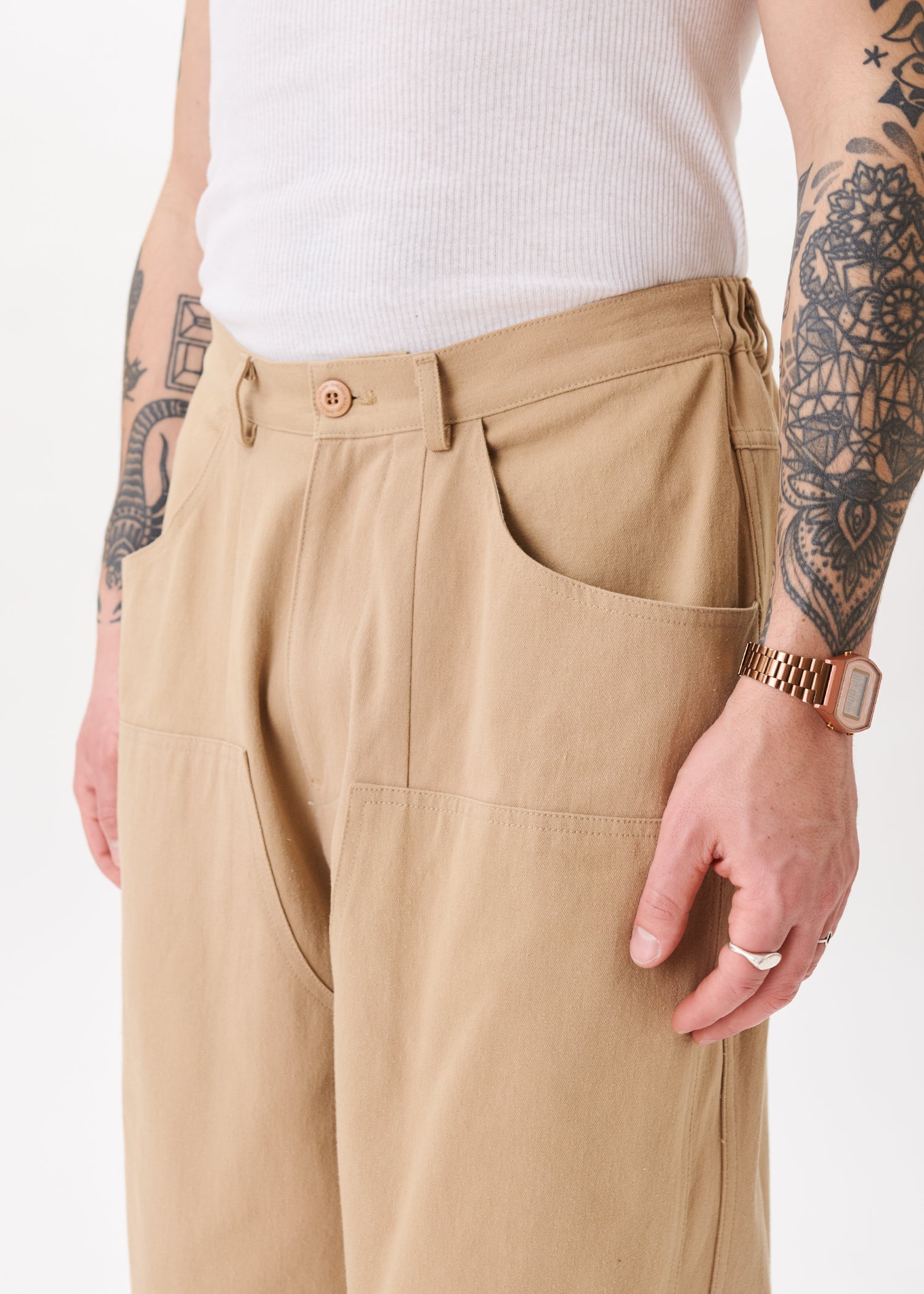 Pantalon ballon de charpentier