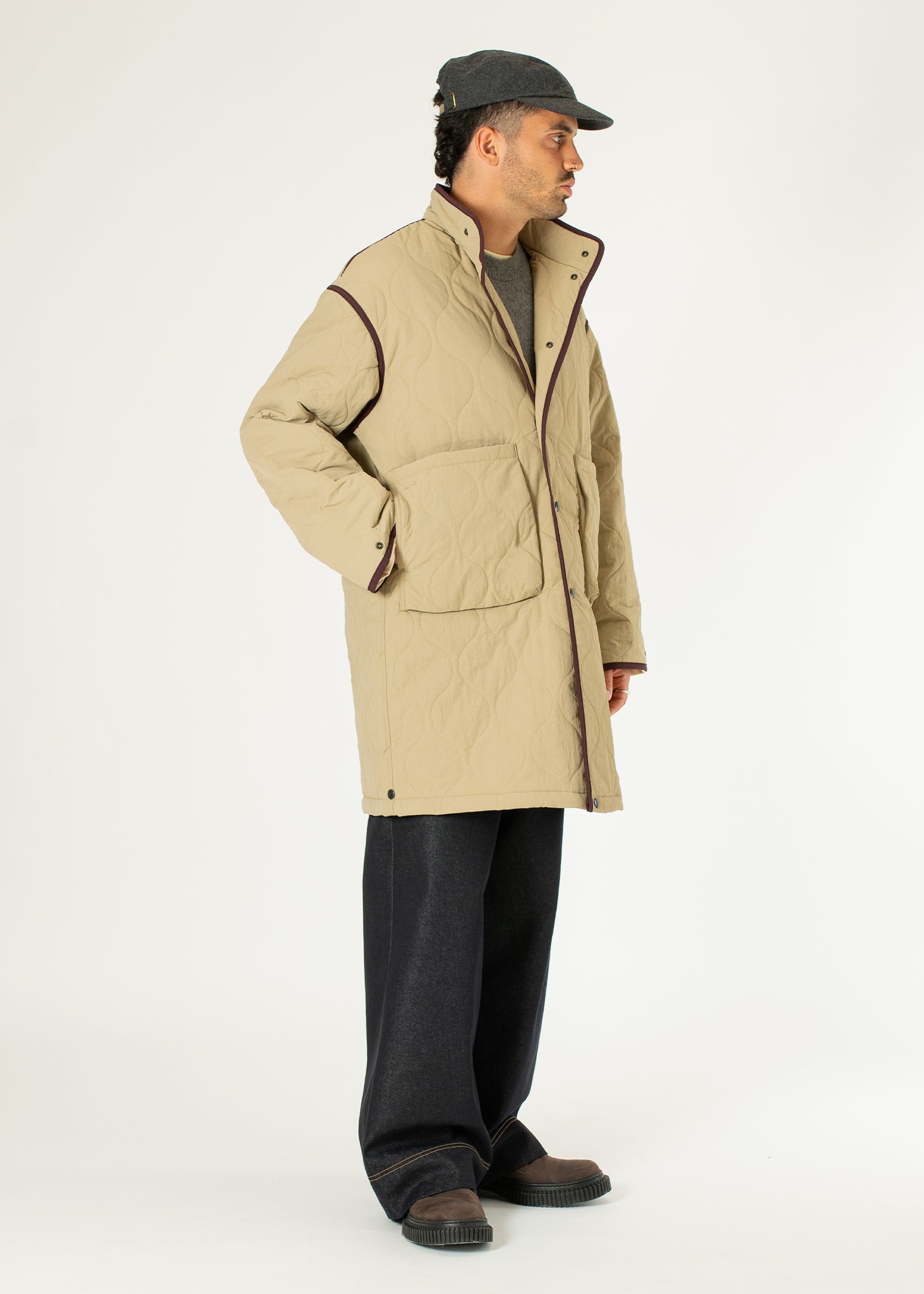Convertible Padded Coat