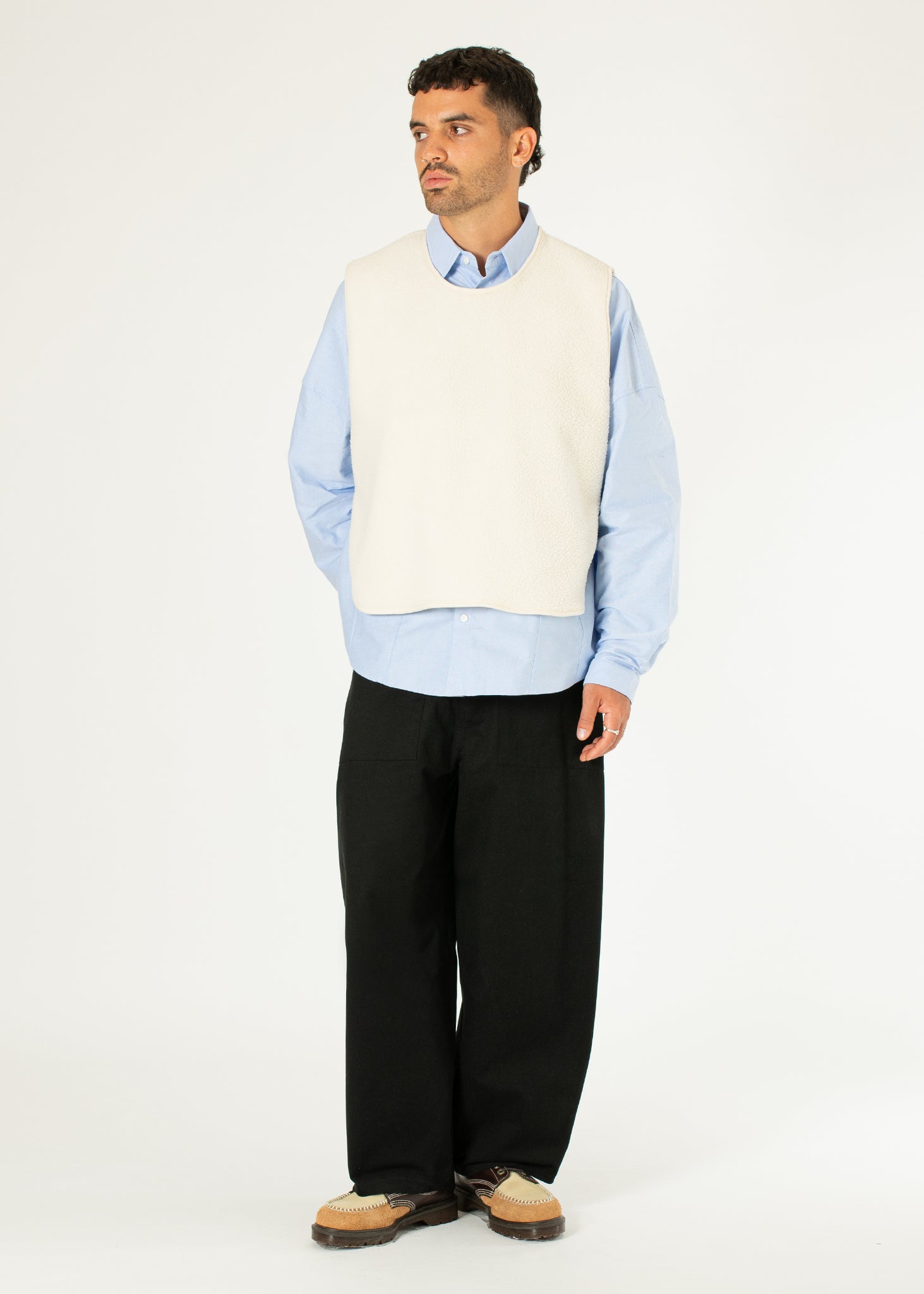 Gilet minimaliste en polaire